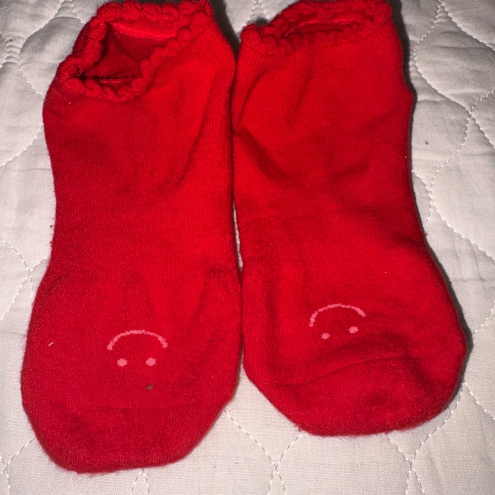 Happy Full Foot Grip Sock